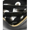 thumbnail image 5 of Marc Jacobs Signet Flash Black Smooth Leather Camo Strap Camera Crossbody Bag, 5 of 5