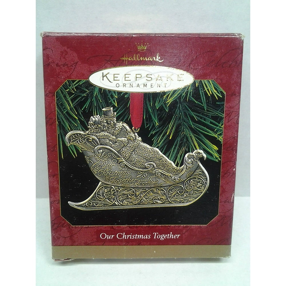 Hallmark Keepsake Ornament "Our Christmas Together" 1997 QX6475
