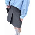 thumbnail image 4 of Women'S High Waist A-Line Skirt Casual Skirt Gray L, 4 of 9