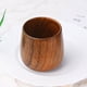 thumbnail image 3 of Paquete de tazas de té de madera, taza de té de madera maciza natural, tazas de té de madera, taza de café, taza de vino para beber té, café, vino, cerveza, bebidas calientes, 160 ml, 3 of 7