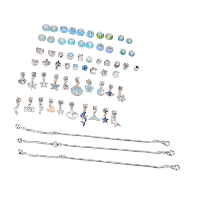 Kit para hacer pulseras con cuentas, bonito kit para hacer pulseras, kit para hacer pulseras, artesanía superior