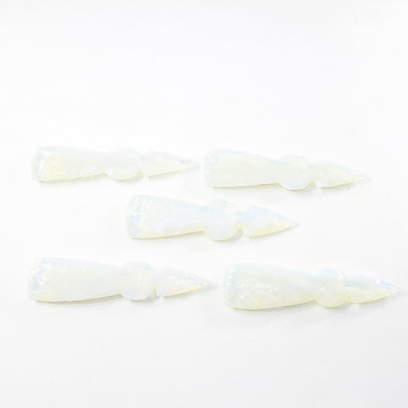 5 Opalite Ornamental Tomahawk Heads #6924  Ax Axe Hatchet