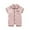 Pink, variant on Baby Short Sleeved Pajamas Class A Clothing Spring And Autumn Baby Home Bag Crawling Clothes Children's Clothing 12-18 Months