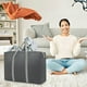thumbnail image 4 of Bolsa De Viaje De Gran Capacidad, Maleta Plegable Y Porttil Para Mujer, Tamao Mediano, Tela De Polister, Diseo Ligero, Ideal Para Escapadas De Fin De Semana, Viajes De Negocios Y Uso, UKHBMC, 4 of 9
