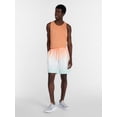thumbnail image 2 of Athletic Works Men's and Big Men's Ombre Mesh Shorts, 7" Inseam, Sizes XS-5XL, 2 of 5