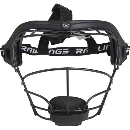 Rawlings Softball Fielder's Metal Mask | Black | Any