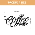 thumbnail image 2 of DEEPCRAFF Colgante De En Hierro Para Pared Con De Café Y Letras Para O Cocina, 2 of 8