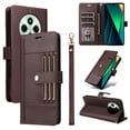 thumbnail image 1 of FOXDOCK Funda tipo Cartera para Xiaomi POCO M7 – Cubierta de Cuero PU con Múltiples Ranuras, Bolsillo para Efectivo y Correa de Muñeca, 1 of 6