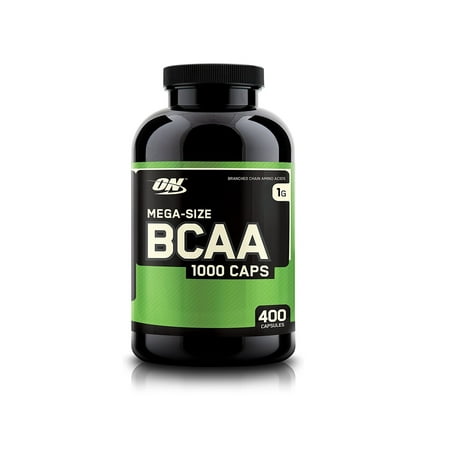 Optimum Nutrition Mega-Size BCAA 1000 mg 400 (Best Protein Shake For Size)