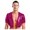 Hot Pink, variant on YiZYiF Mens Shiny Sequin Open Front Waistcoat Short Sleeve Shiny Metallic Crop Bolero Jackets Gold L