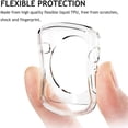 thumbnail image 3 of LAICAIW Ultra Thin Soft TPU Shockproof Bumper Protector for Apple Watch Case iWatch Series 3/2/1, Clear 38mm, 3 of 6