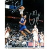 Knicks' Channing Frye Dunk vs. Warriors Hand-Signed 16 x 20 Photograph