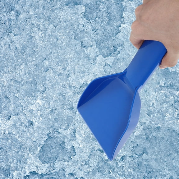 WHAMVOX Flat Ice Spoon Snow Shovel for Kitchen Use Assorted Color PP Material 3Pcs