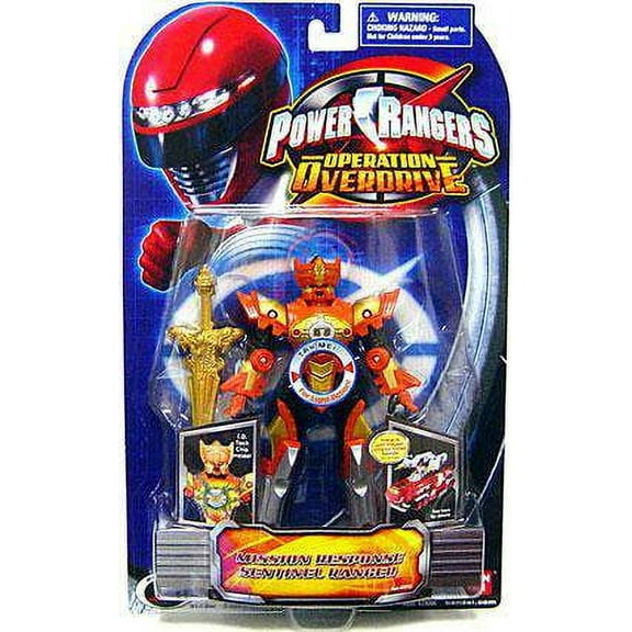 Power Rangers Operation Overdrive Mission Response Sentinel Ranger Action Figure