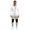 White, variant on Men's Casual Tracksuit Set Autumn Comfortable Hooded Zip Up Sweatshirt And Matching Jogger Pants For Daily Wear Sports