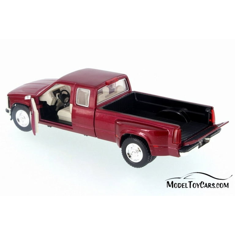 1997 Chevy C/K Dually Pickup, Red - Sunnyside SS9602D - 1/24 Scale