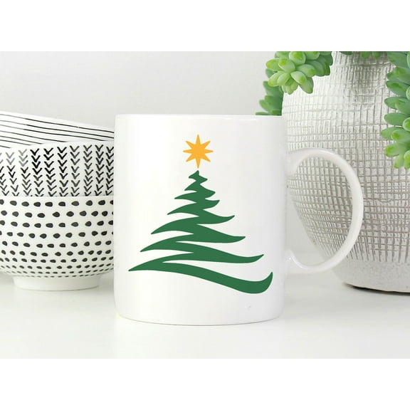 Christmas Tree Stencil - Art and Wall Stencil (6"x6")