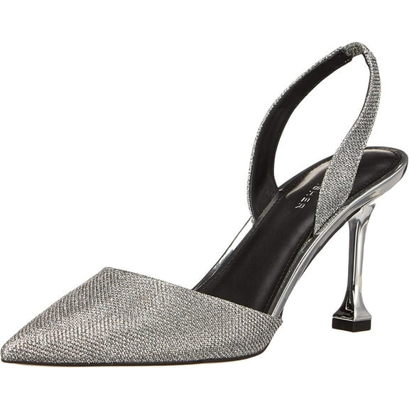 Marc Fisher Womens Hadya Pump 6.5 Silver