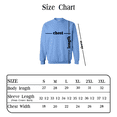 thumbnail image 5 of Gildan Men’s Heavy Blend Casual Crewneck Sweatshirt, Pullover Casual Fleece, Carolina Blue, M, 5 of 5