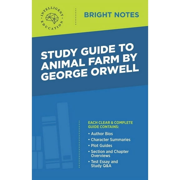 Bright Notes Study Guide to Animal Farm by George Orwell, (Paperback)