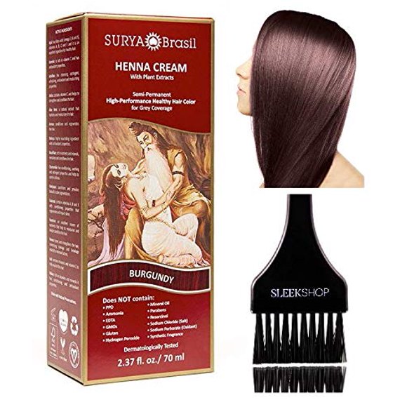 Tinte Cabello Surya Brasil HENNA Crema Natural Vegetal