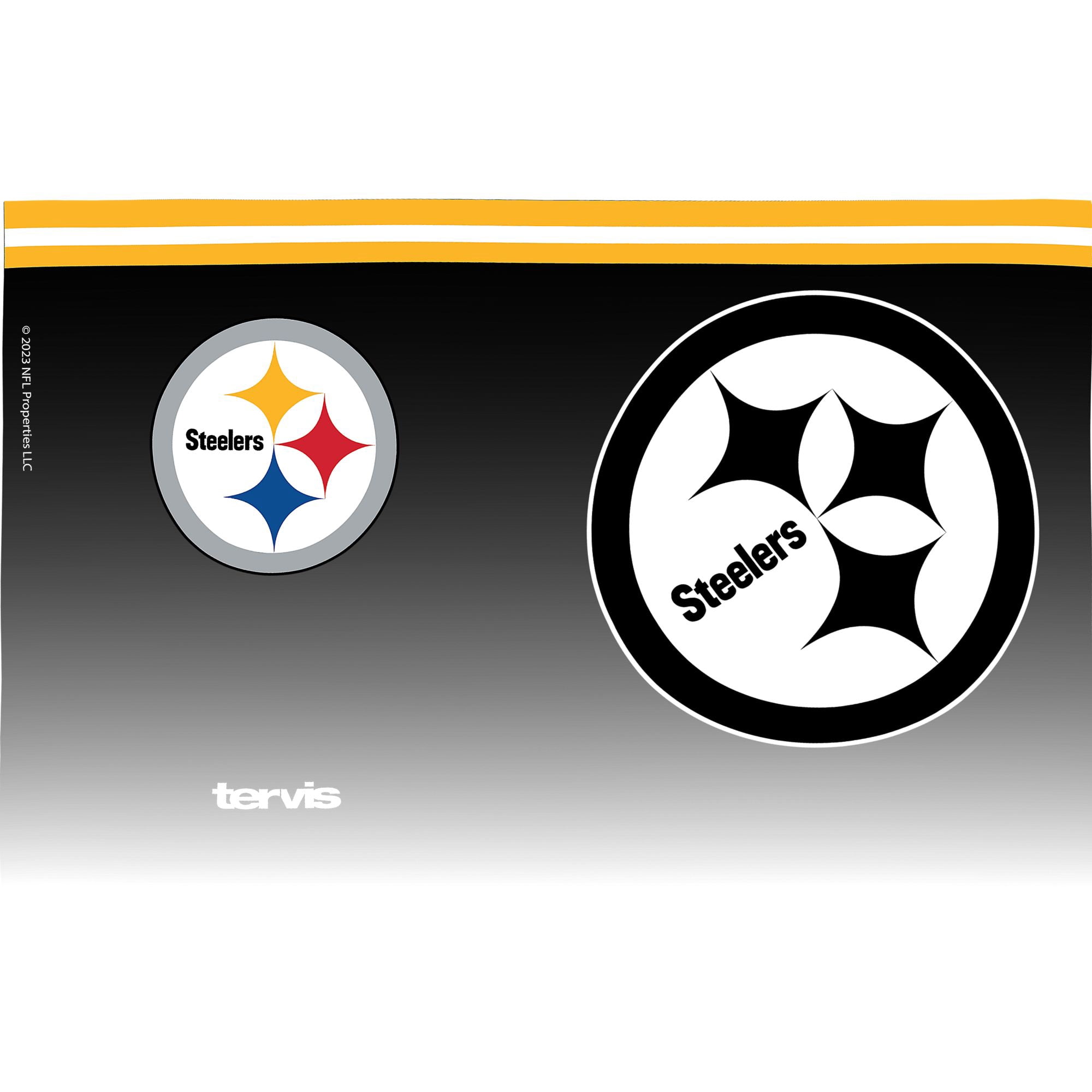 Tervis Classic Tritan NFL® Pittsburgh Steelers - Forever Fan | 16oz Classic Tumbler with Travel Lid