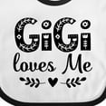 thumbnail image 4 of Inktastic My Gigi Loves Me Girls Girls Baby Bib, 4 of 4