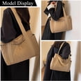 thumbnail image 2 of LinYooLi Quilted Tote Bag Soft Trendy Puffer Tote Bag for Women Light Winter Down-Filled Designer Shoulder Handbags, 2 of 7