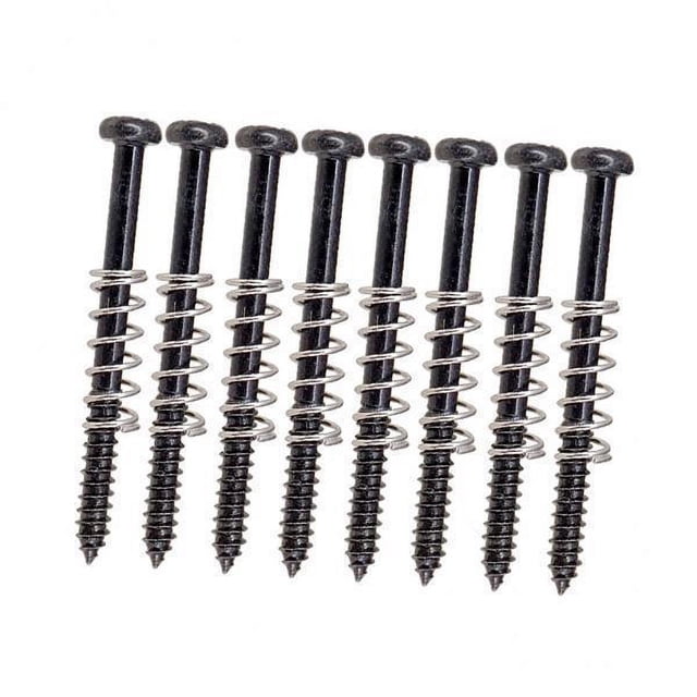 2 Tornillos Y Muelles Para Pastilla Humbucker De Guitarra Eléctrica Para Piezas De Bajo De Guitarra Negro Sunnimix Tornillos para pastilla Humbucker de guitarra
