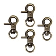 thumbnail image 3 of 4pcs Sunnimix Broche de Garra de langosta clips de Gatillo Giratorios bronce, 3 of 8