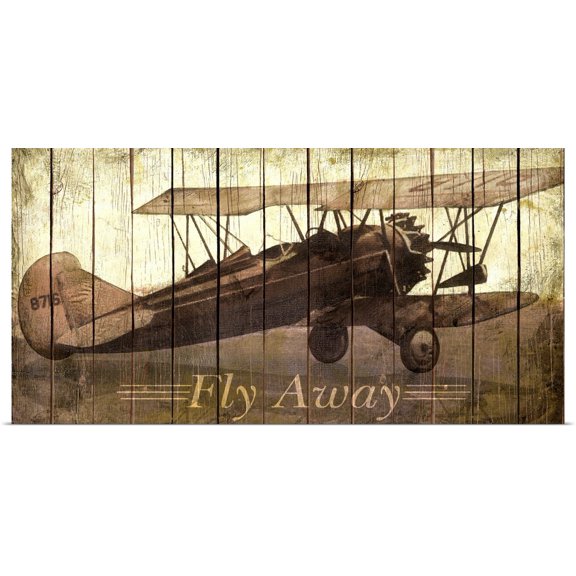 Great BIG Canvas | Rolled Merri Pattinian Poster Print entitled Fly Away