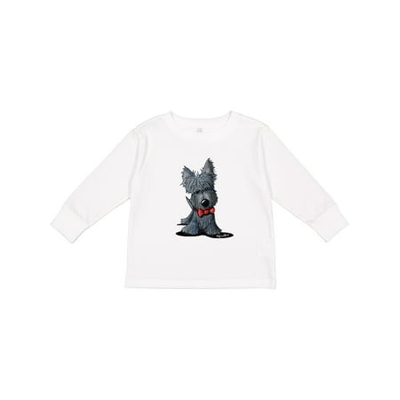 

Inktastic Little Scottish Gent Boys or Girls Long Sleeve Toddler T-Shirt