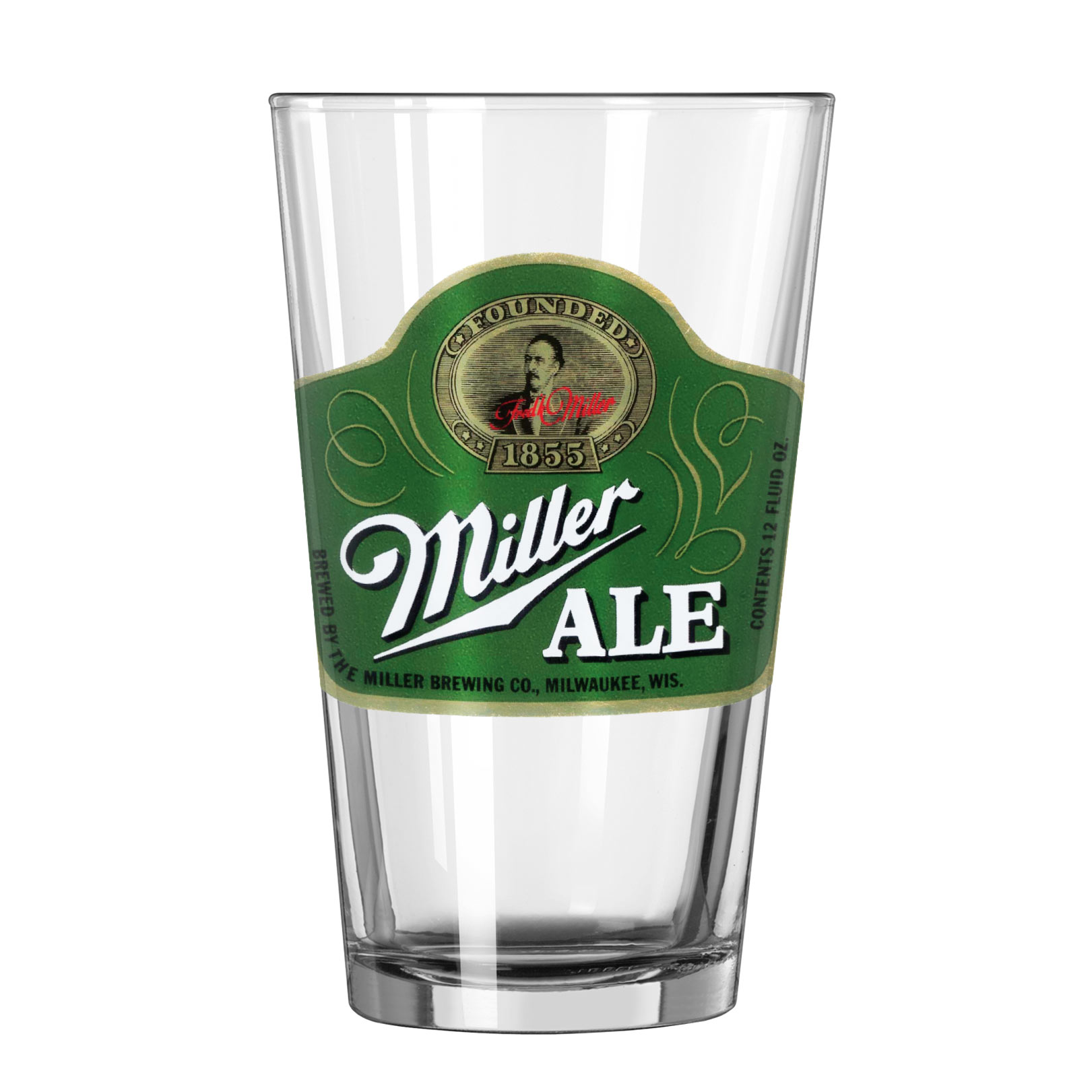 Miller Ale Vintage Pint Glass