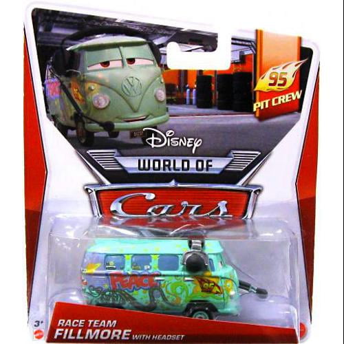 Disney Cars Series 2 Fillmore with Headset Diecast Car