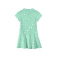 thumbnail image 4 of Girls Short Sleeve Polos Dress with Pockets Back to School Uniform Summer Casual Flowy Dresses, 4 of 5