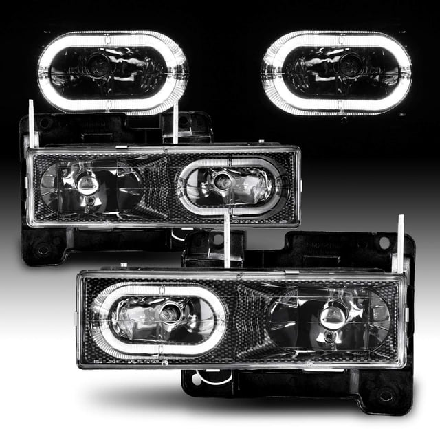 Faros AmeriLite Chevy GMC C/K Fullsize LED con Halo