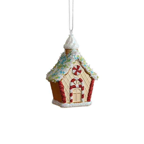 Colgante de árbol de Navidad de plástico para decoración de ambiente festivo, colgante para ventana de árbol de Navidad.