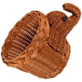thumbnail image 7 of LEORX Fruit Storage Basket Covered Snack Basket Brown Plastic 1Set for Restaurant Use, 7 of 7