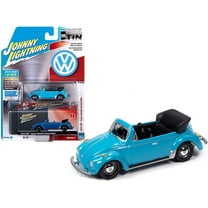Johnny Lightning 1975 VW Super Beetle Convertible Chase Piece