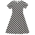 thumbnail image 7 of Summer Saving! Ashirexll Teen Summer Dresses, Girls Summer Dresses, 4-14 Years Toddler Girls Summer Gradient Color Printed Short Sleeve Stretchy Dress A-Line Dress, 7 of 7
