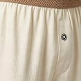 thumbnail image 2 of Ceisia Men's Casual Cotton Boxer Shorts with Elastic Waistband and Front Button Yellow M Gifts for Father, 2 of 5