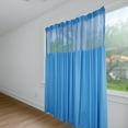 thumbnail image 4 of Mesh Top Room Divider, 365x244cm Blue Curtain with 1mm Thick Fabric, Semi-Shading for Medical Rooms and SPAs, 4 of 17