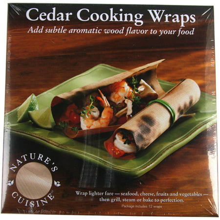 Natures Cuisine WRP004 Cedar Cooking Wraps