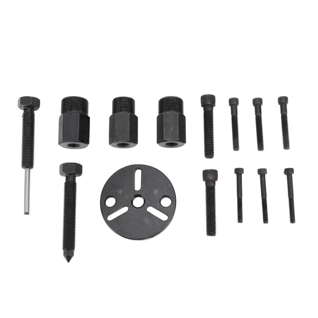 Kit de Retrait d'Embrayage de Compresseur AC, Antirouille Efficace 14 Pcs Installer d'Embrayage de Compresseur AC Polyvalent pour R4 HR-6 V5 Compresseur AC