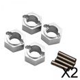 thumbnail image 1 of Paquete de 2-4 piezas de repuesto de adaptador de cubo hexagonal de 4 piezas para FMS1/24 Fcx24 1/24 RC 2 piezas, 1 of 8