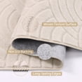 thumbnail image 6 of Findosom 5'x7' Soft Cozy Fluffy Wave Rugs Non Slip Washable Modern Geometric Area Rug High Low Pile Stain Resistant Contemporary Carpet for Living Room Bedroom Dining Room, 6 of 8