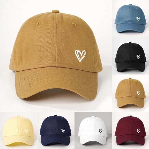 jiaxiM Men's Baseball Caps Running Hats Soft Brim Solid Color Trucker Hat Breathable Sun Protection Youth Baseball Hat Visor Hats for Women