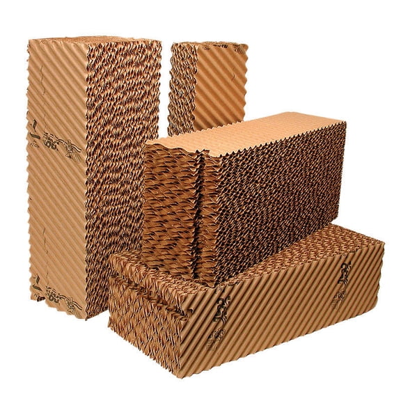 DIAL 3439 Filter Media, Rigid, Cellulose, For: AeroCool 8 in 6800 cfm Grooved Single Inlet Cooler Brown