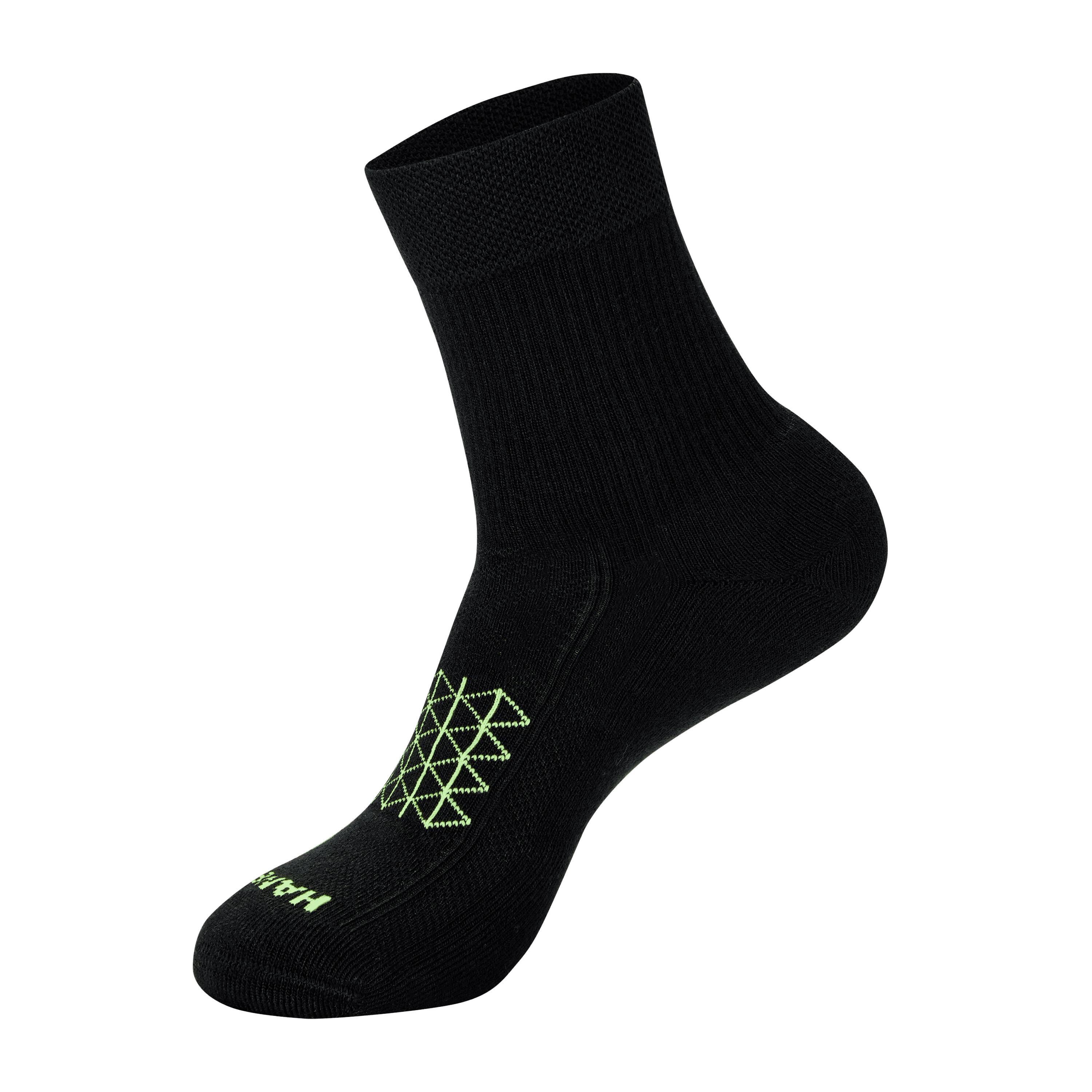Hanes Mens Crew Socks, Cushioned, Absolute Comfort, 3-Pack, Size 6-12, White Multi
