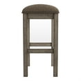 thumbnail image 4 of Furniture of America Gorse Wood Saddle Counter Stool in Chestnut (Set of 2), 4 of 6